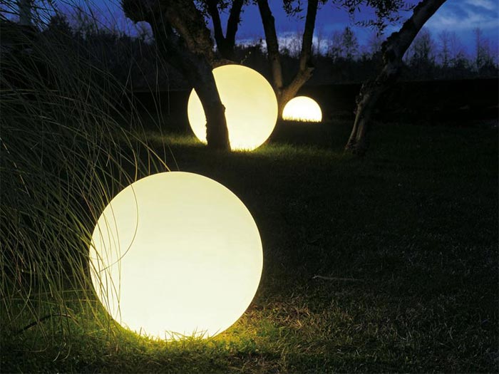 illuminazione da giardino, lampade led