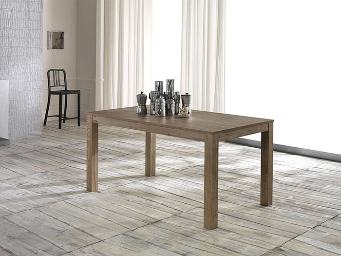 Tavolo in legno di frassino, stile minimal