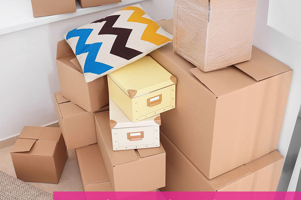 scatoloni per eliminare gli oggetti inutili in casa
