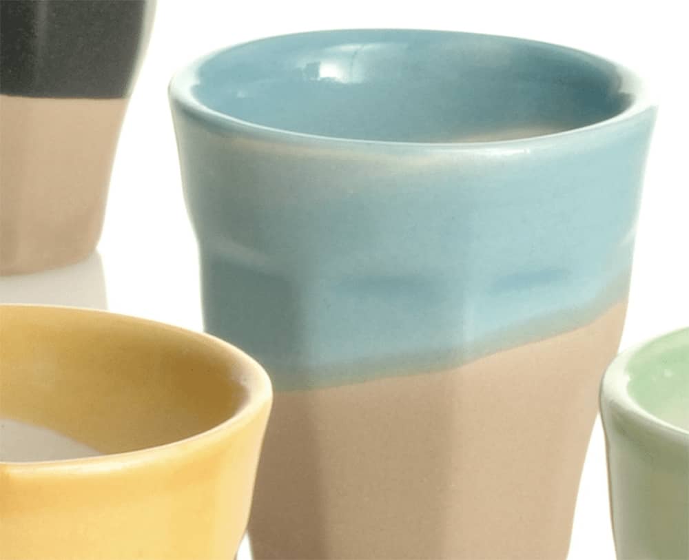 bicchieri in ceramica
