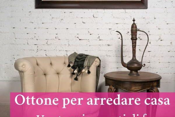 arredamento in ottone, accessori e complementi d'arredo