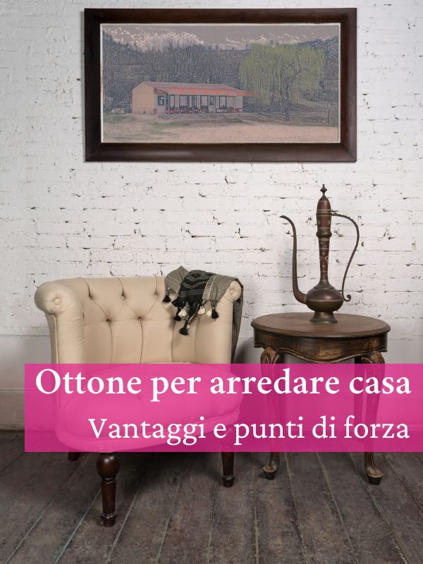 arredamento in ottone, accessori e complementi d'arredo