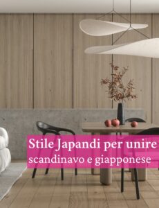 stile d'arredo japandi