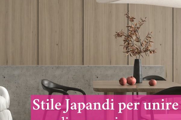 stile d'arredo japandi