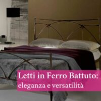 letti in ferro battuto