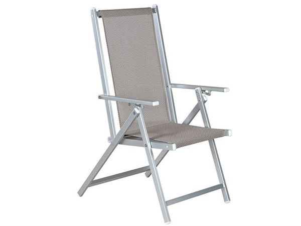 sedia sdraio alluminio