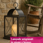 Lampade Artigianali in Ottone e Bronzo