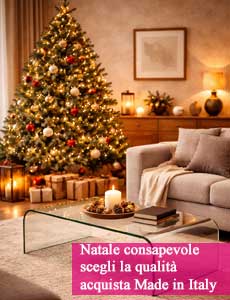 Arredo artigianale Made in Italy a Natale
