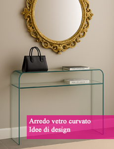 Arredo vetro curvato per la casa: idee di design